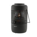 Melna gāzes lampa Cosi Drop, augstums 37 cm