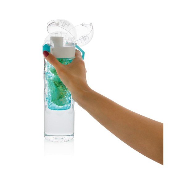 Zila augļu pudele ar sietiņu XD Design Exclusive Honeycomb, 700 ml-image-2