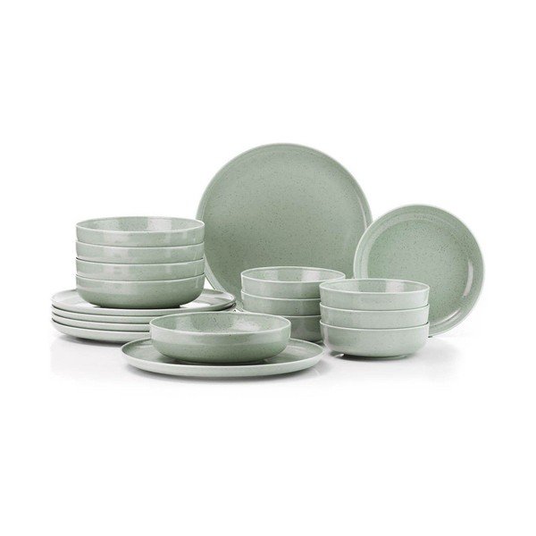 Porcelāna pusdienu komplekts (18 gab.) – Hermia