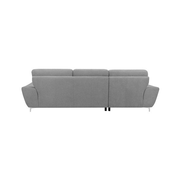 Gaiši pelēks Windsor & Co Sofas Omega dīvāns, labais stūris-image-2