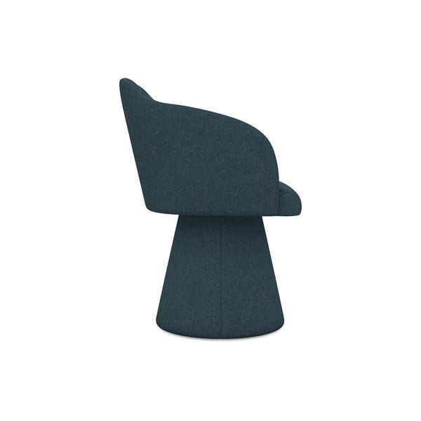 Zaļganzils polsterēts ēdamistabas krēsls Kanoa – Makamii-image-2