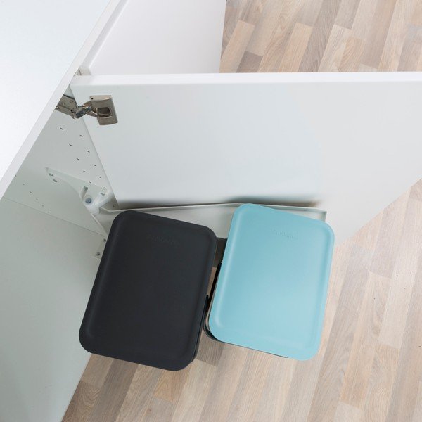 2 Brabantia atkritumu grozu komplekts, 2x 16 l-image-4