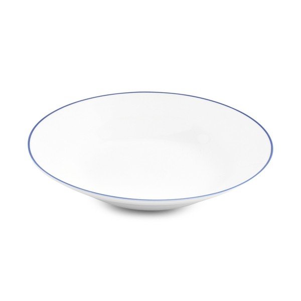 Balts zupas porcelāna šķīvis ø 23 cm Basic White – BonBistro-image-1