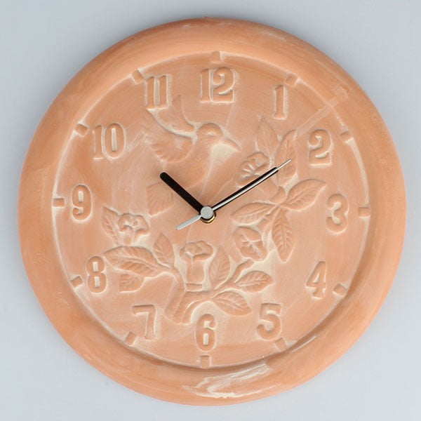 Keramikas pulkstenis Dakls Bird