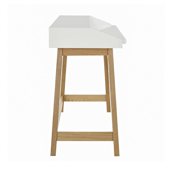 Darba galds ar baltu virsmu Woodman St. James-image-2