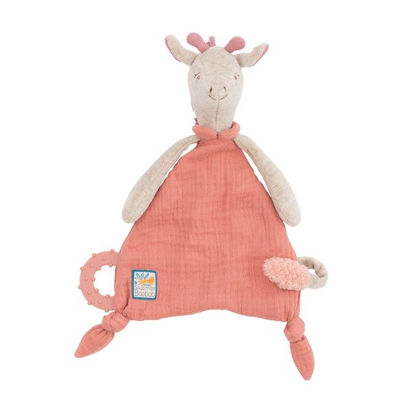Rozā mīļlupatiņa Giraffe – Moulin Roty