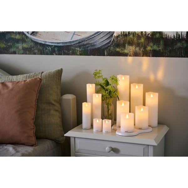 LED svece (3 gab.) (augstums 15 cm) Sara – Sirius-image-1