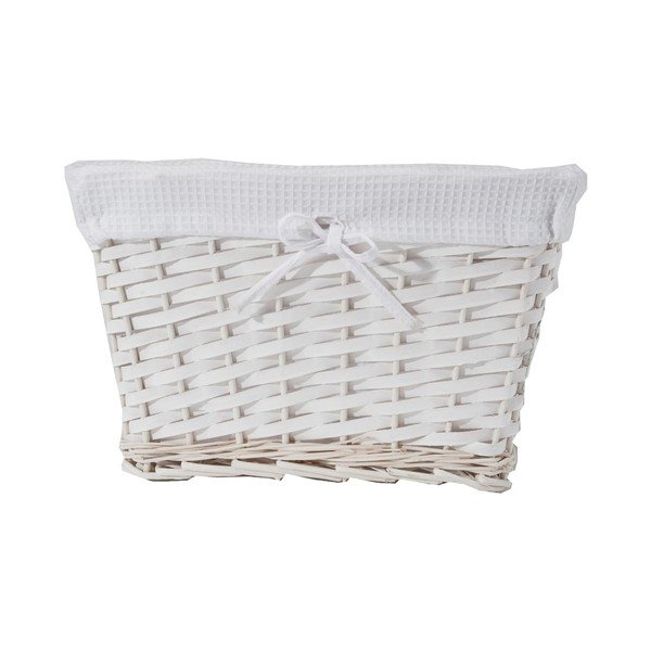 Balts pīts grozs Compactor Lina, platums 39 cm-image-1