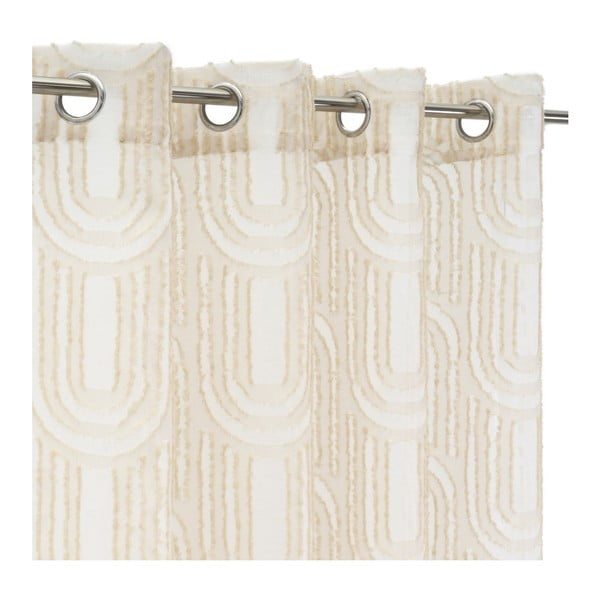 Bēšs dienas aizkars 140x260 cm Relief Arch – Casa Selección-image-2