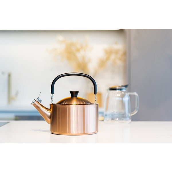 Vara krāsas nerūsējošā tērauda tējkanna 1,5 l Diamante – Vialli Design-image-4