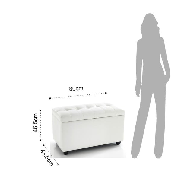 Balts sols ar uzglabāšanas vietu Tomasucci Nice-image-3