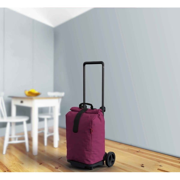 Violeta iepirkumu soma uz riteņiem Vileda Gimi, 50 l-image-1