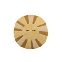 Bēšs/dzintara dzeltens vilnas bērnu paklājs ø110 cm Sun – Bloomingville Mini