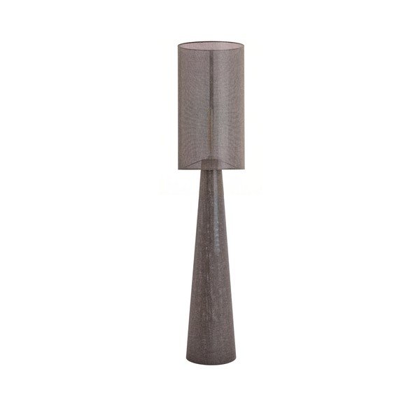 Brūna stāvlampa ar auduma abažūru (augstums 180 cm) Micky – Light & Living