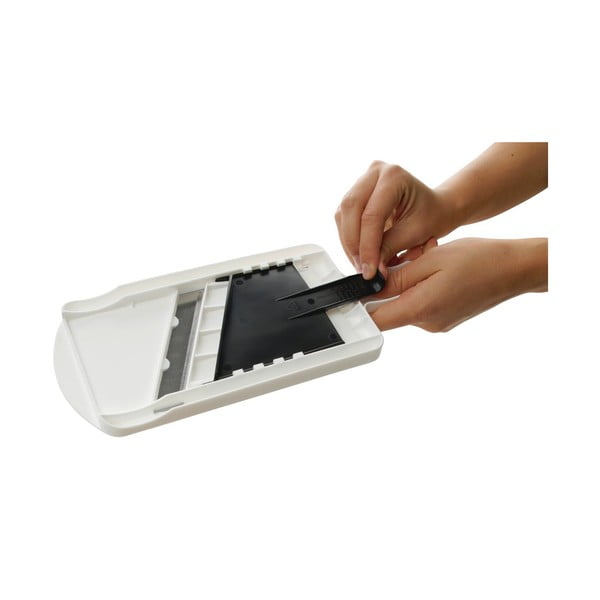 Balti melns regulējams dārzeņu griezējs Fackelmann Food & More-image-3