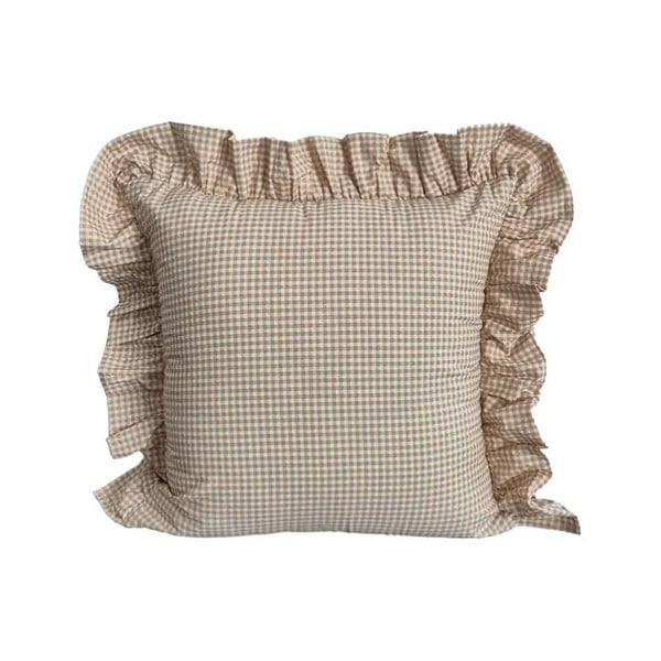 Kokvilnas spilvendrāna 45x45 cm Ruffled – Mila Home