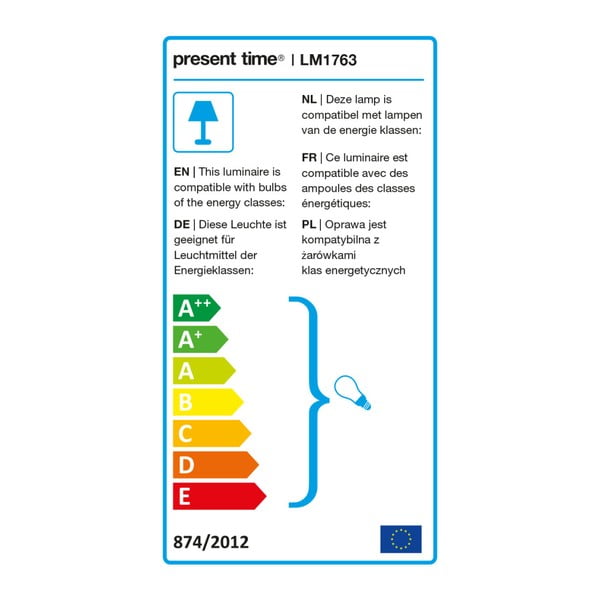 Balta galda lampa Leitmotiv Bonnet-image-1