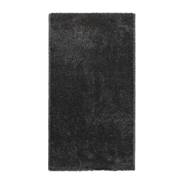Tumši pelēks paklājs Universal Velour, 133 x 190 cm