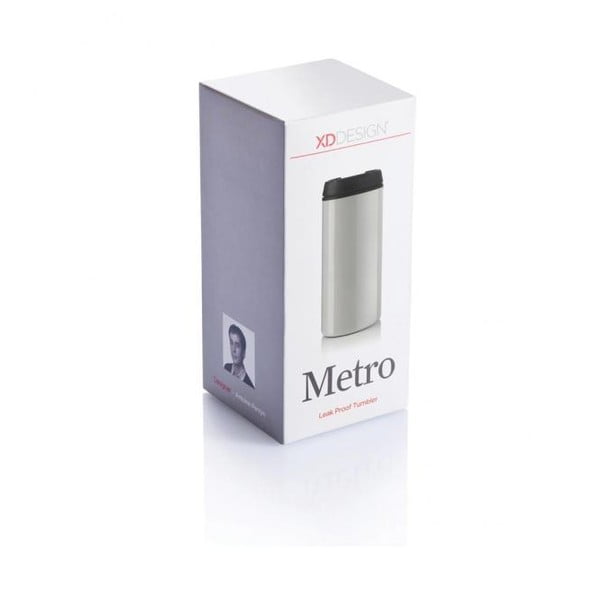 Balta termo krūze XD Design Metro, 300 ml-image-1