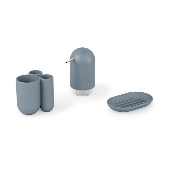 Zils plastmasas ziepju dozators 230 ml Touch – Umbra-image-4