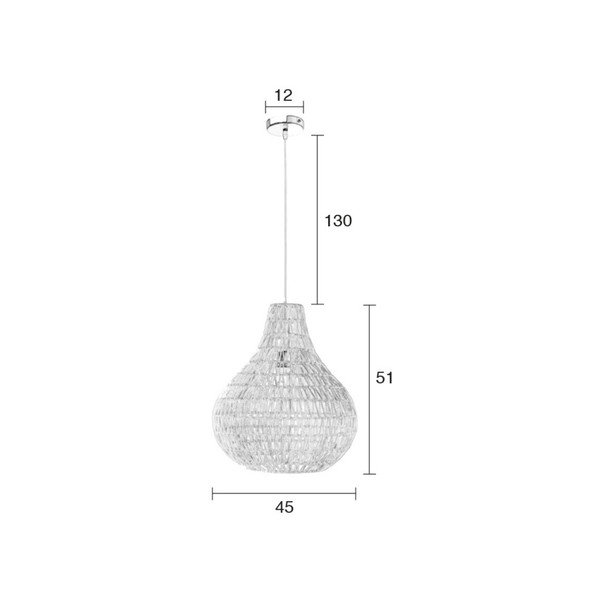 Balta griestu gaisma Zuiver Cable Drop-image-1