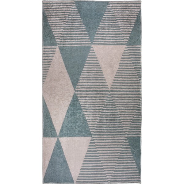 Zils mazgājams celiņa paklājs 80x200 cm – Vitaus