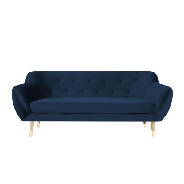 Tumši zils dīvāns Mazzini Sofas Amelie
