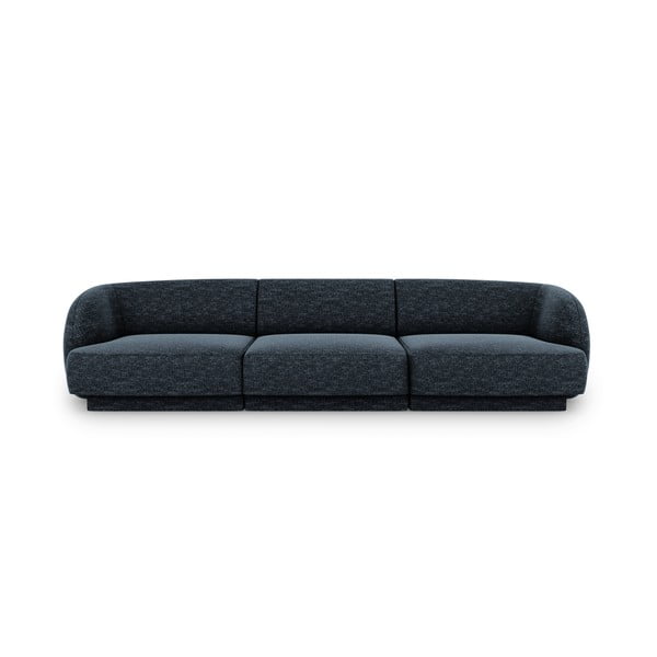 Tumši zils dīvāns 259 cm Miley – Micadoni Home