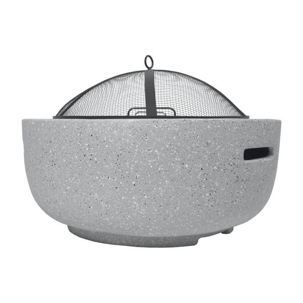 Pelēks kamīns no dedzināta akmens Cattara La Palma-image-2