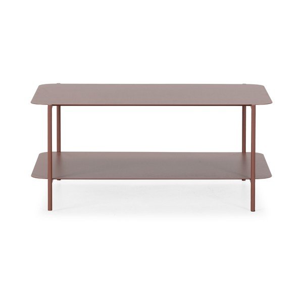 Terakotas oranžs metāla žurnālgaldiņš 58x90 cm Beatrix – MOME-image-3