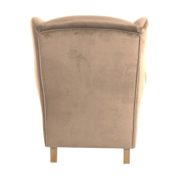 Brūns atpūtas krēsls Max Winzer Lorris Velour Sand-image-4