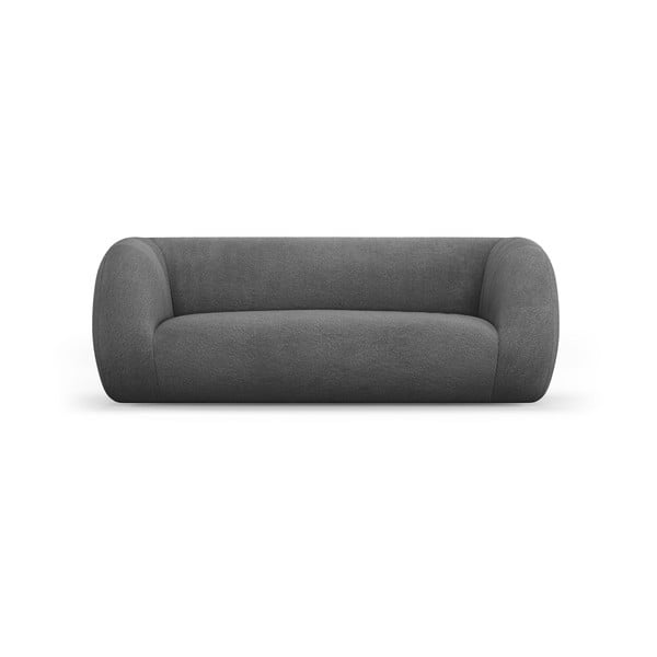 Pelēks dīvāns no buklē auduma 210 cm Essen – Cosmopolitan Design