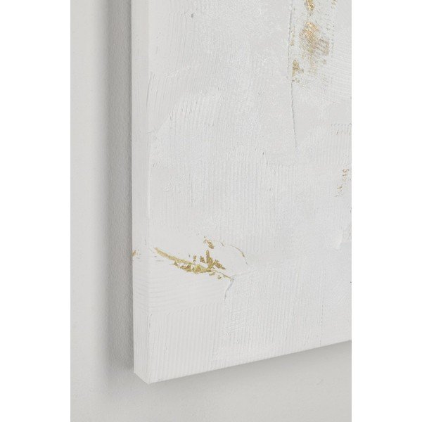 Drukāta/ar rokām krāsotiem elementiem glezna uz audekla 80x80 cm Crown – Bizzotto-image-2