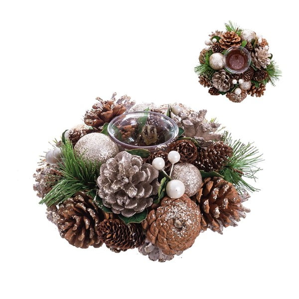 Plastmasas/stikla svečturis – Casa Selección-image-1