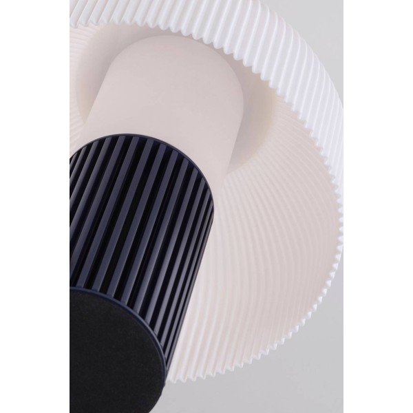 Balta/zila plastmasas galda lampa (augstums 29 cm) Maya – Jotex-image-3
