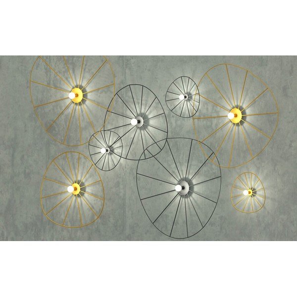Melna sienas lampa Elliot – Sollux-image-2
