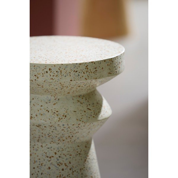Teraco cementa apaļš sānu galdiņš ø 32 cm Sella – Light & Living-image-4
