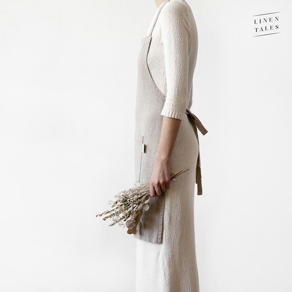 Lina priekšauts Linen Tales Daily Apron, 80 x 55 cm-image-2