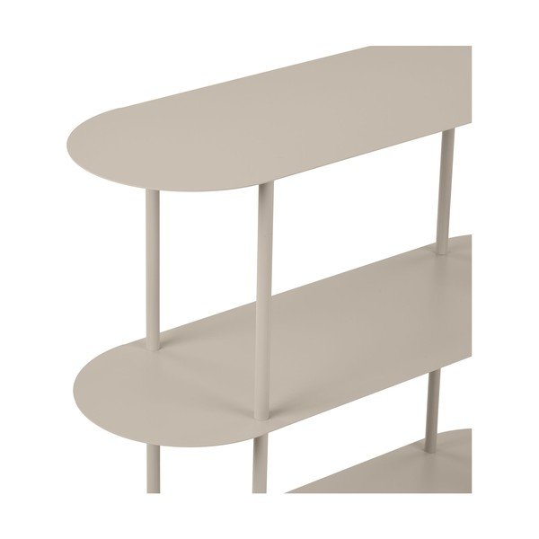 Bēšs metāla plaukts 90x81x31 cm Rieti – House Nordic-image-3