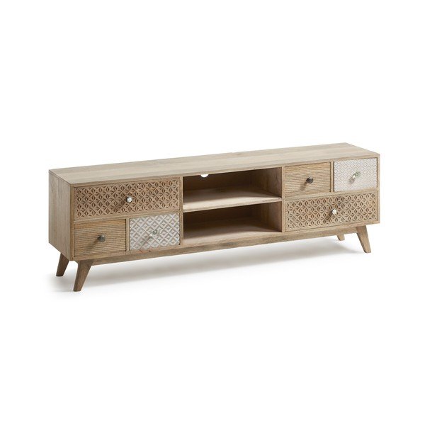 TV galdiņš no mango koka Kave Home Hood-image-2