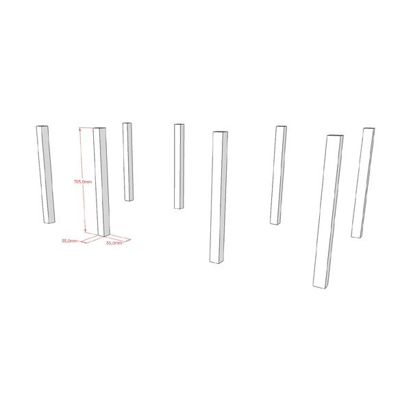 Gultas kāja Forrest – Vipack-image-2