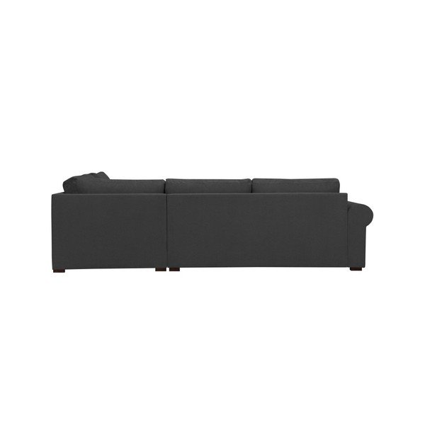 Tumši pelēks stūra dīvāns Windsor & Co Sofas Hermes, kreisais stūris-image-3