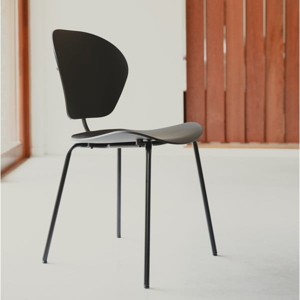 Melns pusdienu krēsls The Ocean – Zuiver-image-1