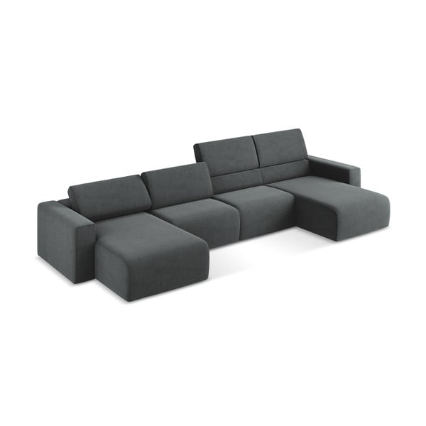 Pelēks stūra dīvāns Kalea – Makamii-image-1