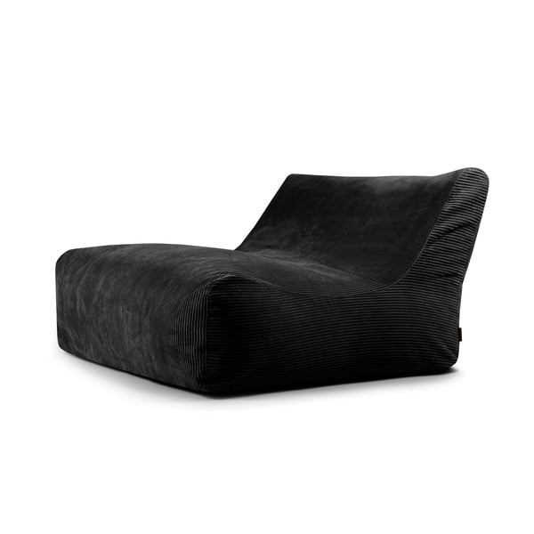 Melns velveta sēžammaiss Sofa Lounge – SLOWDOWN