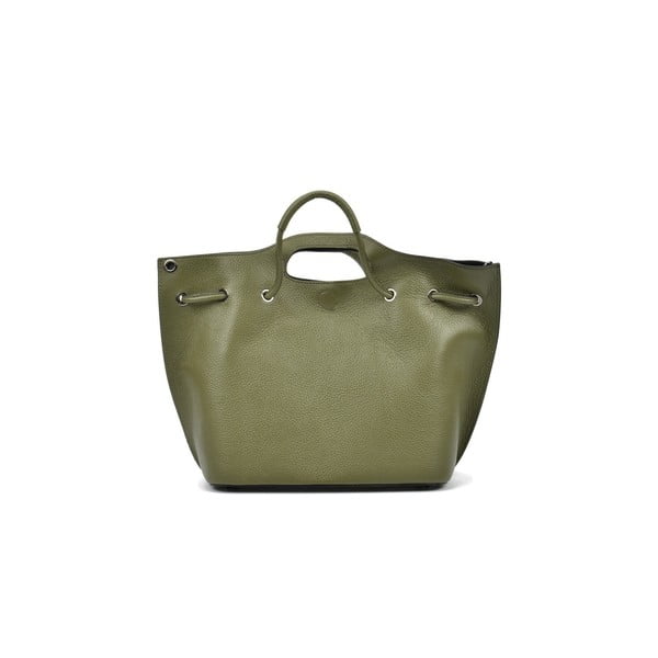 Zaļa ādas somiņa Mangotti Clarissa Dura