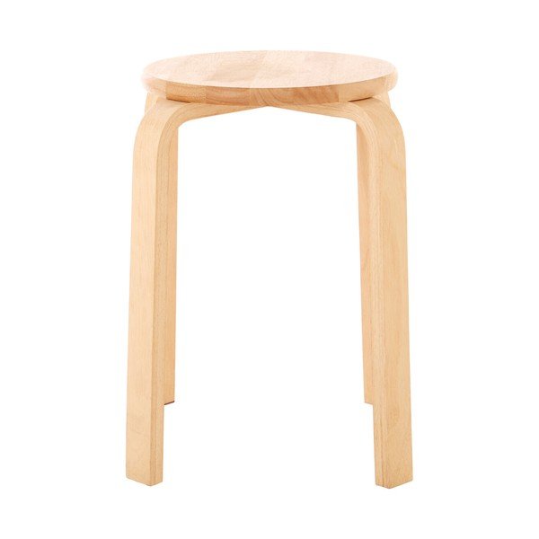 Dabīga toņa gumijkoka masīvkoka ķeblis Heva – Premier Housewares-image-2