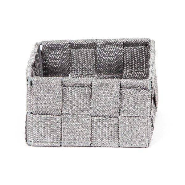 Pelēks vannas istabas organizators Compactor Stan, 12 x 12 cm-image-2