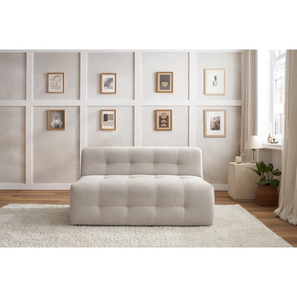 Smilškrāsas dīvāna modulis Kleber – Bobochic Paris-image-1