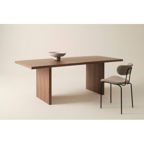 Ēdamgalds ar riekstkoka imitāciju 90x210 cm Aspelund – Jotex-image-1